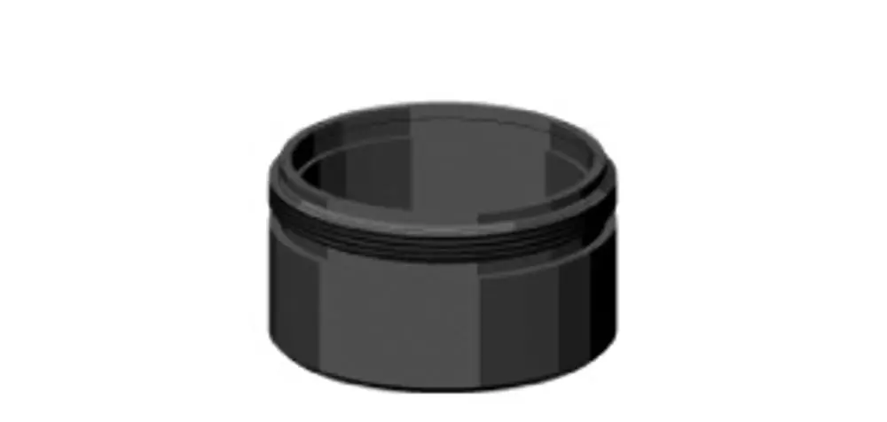 DORNBRACHT Luftsprudlerhülse ERSATZTEILE 092301029 D. 24 x 13 mm Platin, 092301029-08 Galeriebild 1